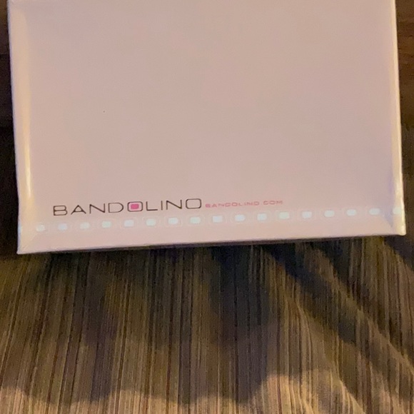 Women’s Bandolino, green suede, leather wedge - Picture 6 of 6